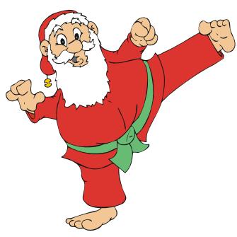 karate santa
