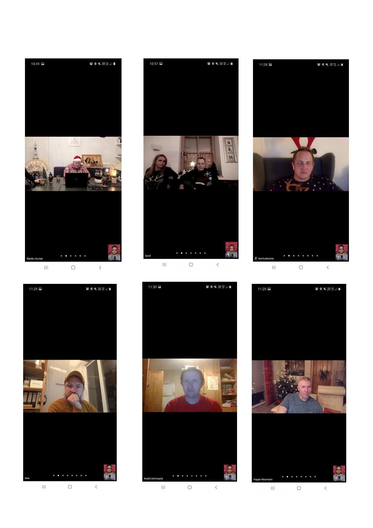 2020.12.30 Online Weihnachtsfeier Bilder1